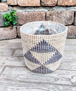 סלסלת קש לעציץ DK06