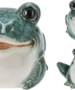 צפרדע פורצלן 12x7x9cm