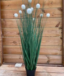 עציץ פונפונים סינטטי