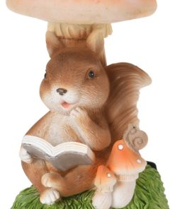 סנאי קורא ספר על פטריה