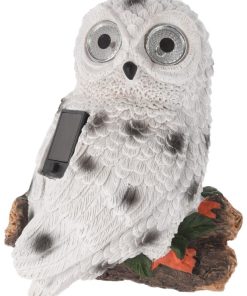 ינשוף פנס סולרי לבן