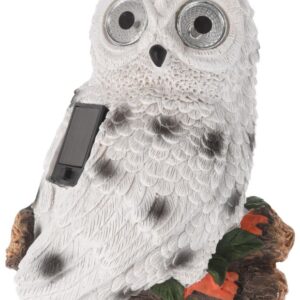 ינשוף פנס סולרי לבן