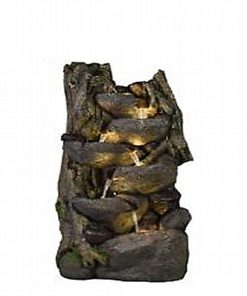 מפל מזרקה דקורטיבי דמוי סלע