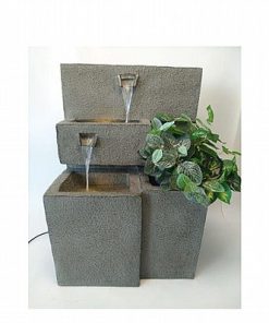 מפל מזרקה דקורטיבי דמוי אבן