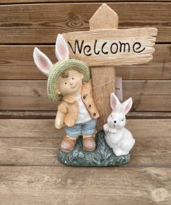 ברוכים הבאים עם ילד וארנב