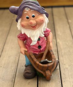 גמד גינה גדול סגול