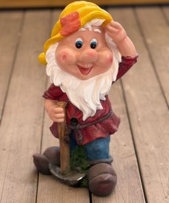 גמד גינה גדול צהוב