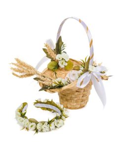 מארז של טנא וקשת לשבועות לבן