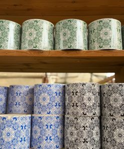 עציץ קרמיקה ציורי