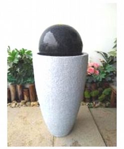 מפל מים דמוי אבן מעוצב ומוכן לגינה  דגם TGF-34