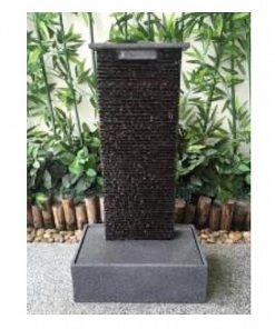 מפל מים דמוי אבן מעוצב ומוכן לגינה דגם TGF-8537