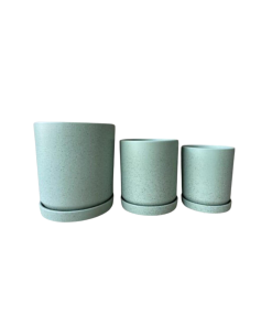 עציץ קרמיקה (205060) אפור