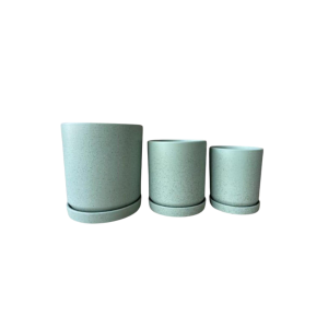 עציץ קרמיקה (205060) אפור