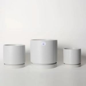 עציץ אוטופיק אפור