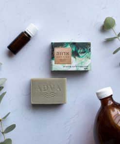 סבון בוץ ים המלח וספרולינה