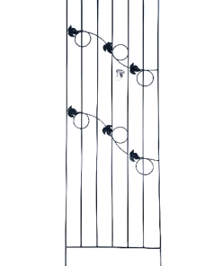 סולם למטפסים מעוטר 40*120