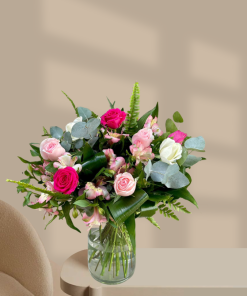 בוקט ורדים בצבע