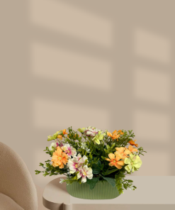 שיק פרחוני סינתטי