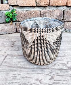 Alternative view of סלסלת קש לעציץ DK06